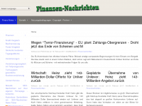 Screenshot des Blogs Finanzen-Nachrichten – Finanznachrichten