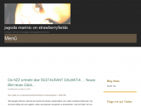Screenshot des Blogs strawberryfields