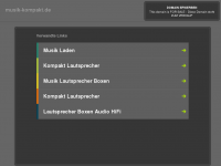 Screenshot des Blogs Musik Kompakt