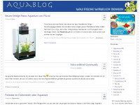 Screenshot des Blogs Aquablog – was Fische wirklich denken