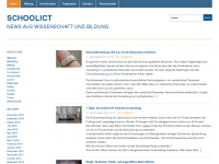 Screenshot des Blogs schoolict