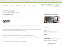 Screenshot des Blogs Der Optiker Blog – Rund um die Themen Optik, Brillen, Kontaktlinsen