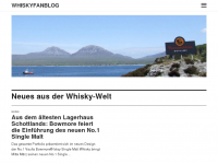 Screenshot des Blogs WHISKYFANBLOG.DE