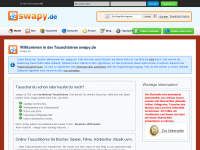 Screenshot des Blogs Swapy im Web