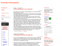 Screenshot des Blogs Diskutiert mit