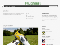 Screenshot des Blogs Flugreisen