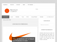 Screenshot des Blogs Premium-Format