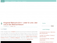 Screenshot des Blogs Lie In The Sound