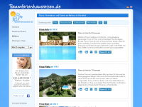 Screenshot des Blogs Finca Mallorca Ferienhausvermietung