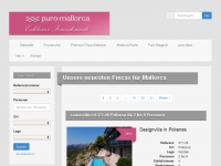 Screenshot des Blogs www.puro-mallorca.com