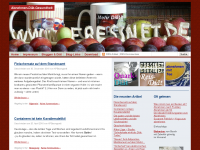 Screenshot des Blogs Wunschgewicht mit Fressnet-Diät