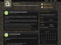 Screenshot des Blogs Mywebz