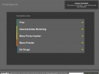 Screenshot des Blogs Blog happy, happy blog
