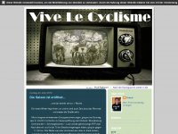 Screenshot des Blogs Vive Le Cyclisme