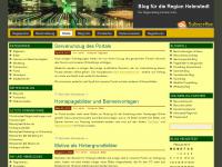 Screenshot des Blogs Blog der Region Helmstedt