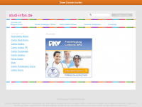 Screenshot des Blogs Studi-Infos