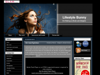 Screenshot des Blogs Lifestyle Bunny. Das Blog
