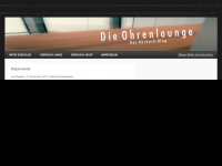 Screenshot des Blogs Die Ohrenlouge