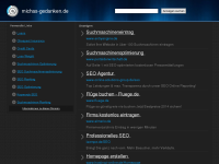 Screenshot des Blogs Keine Ahnung aber eine Meinung