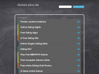 Screenshot des Blogs Dickes Plus – Rundum Leben mit dem Dicken Plus