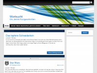 Screenshot des Blogs wortsucht