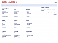 Screenshot des Blogs ELITE LOVER