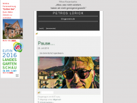 Screenshot des Blogs blogpoesie.de