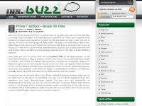 Screenshot des Blogs netbuzzr
