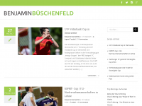 Screenshot des Blogs Benjamin Büschenfeld