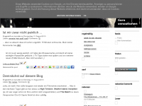 Screenshot des Blogs noch ein zeitverschwender