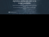 Screenshot des Blogs pure stylicious