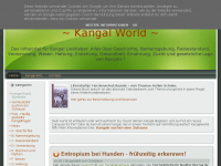 Screenshot des Blogs Kangalworld