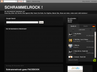 Screenshot des Blogs Schrammelrock!