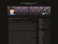 Screenshot des Blogs Mein Liebesleben by Justin M.