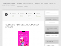 Screenshot des Blogs Lesehunger