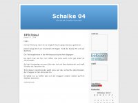 Screenshot des Blogs Schalke 04