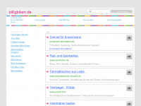 Screenshot des Blogs Billigbiken