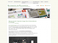 Screenshot des Blogs Businesscards EXPRESS Blog