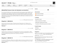 Screenshot des Blogs WiMaBlog