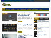 Screenshot des Blogs Meine Blog Gedanken
