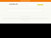 Screenshot des Blogs Seoticker.de -Nachrichtenticker – Webnews aus aller Welt.
