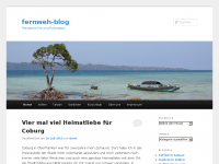Screenshot des Blogs fernweh-blog