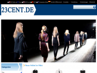 Screenshot des Blogs 23cent.de