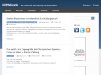 Screenshot des Blogs DOPINGsucks.at
