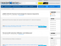 Screenshot des Blogs Headset