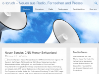 Screenshot des Blogs o-ton.ch MedienNews