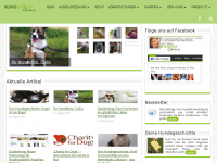 Screenshot des Blogs Hunderassen