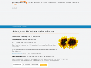 Screenshot des Blogs Gluexkeks :-)
