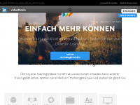 Screenshot des Blogs Der offizielle video2brain Blog