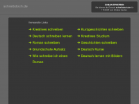 Screenshot des Blogs Schreibdoch.de